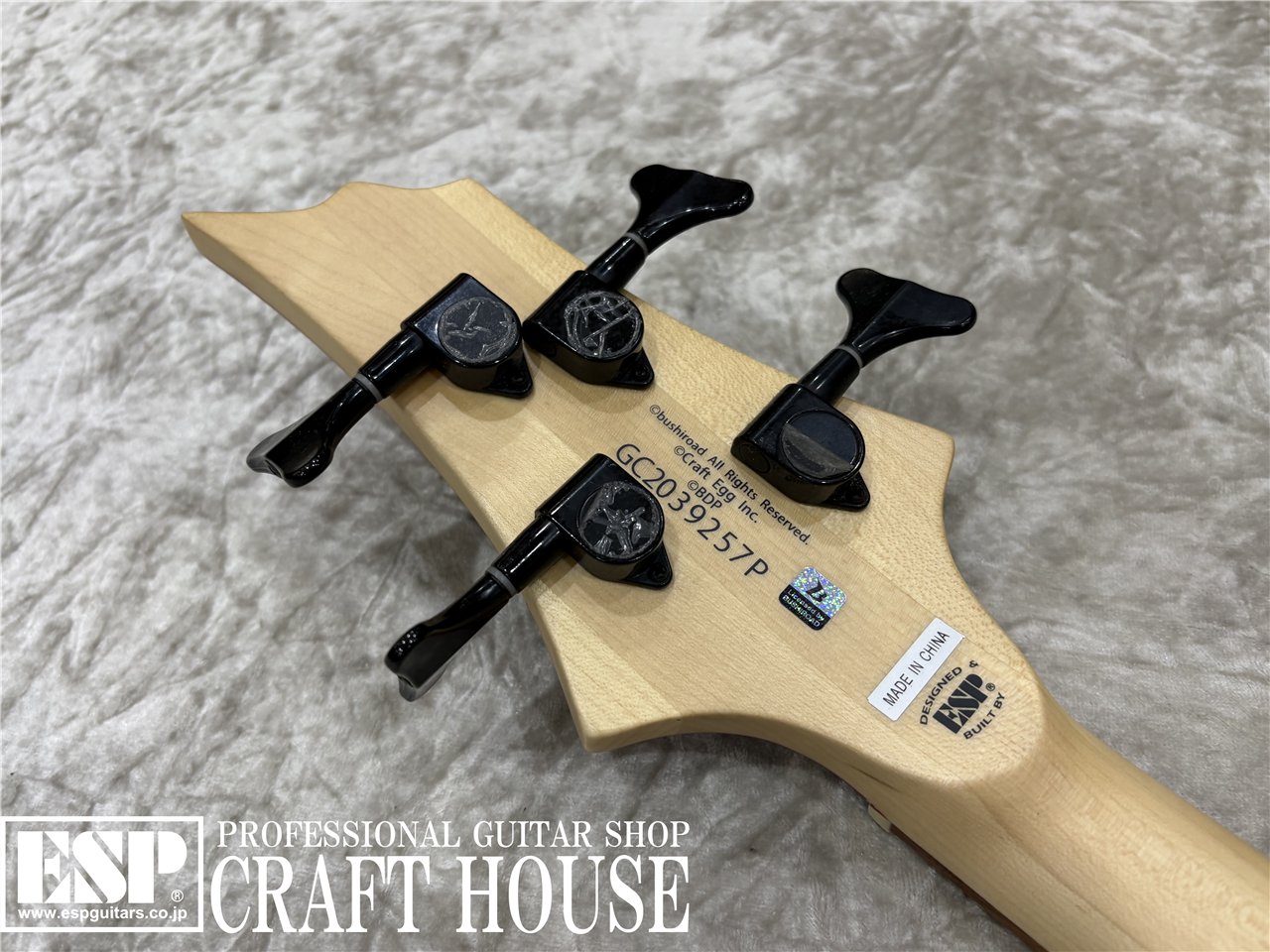 ミニベース【ESP×バンドリ！ ガールズバンドパーティ！ コラボレーション】BanG Dream!(バンドリ！) BTL LISA Mini / Roselia 今井リサ Model 渋谷店