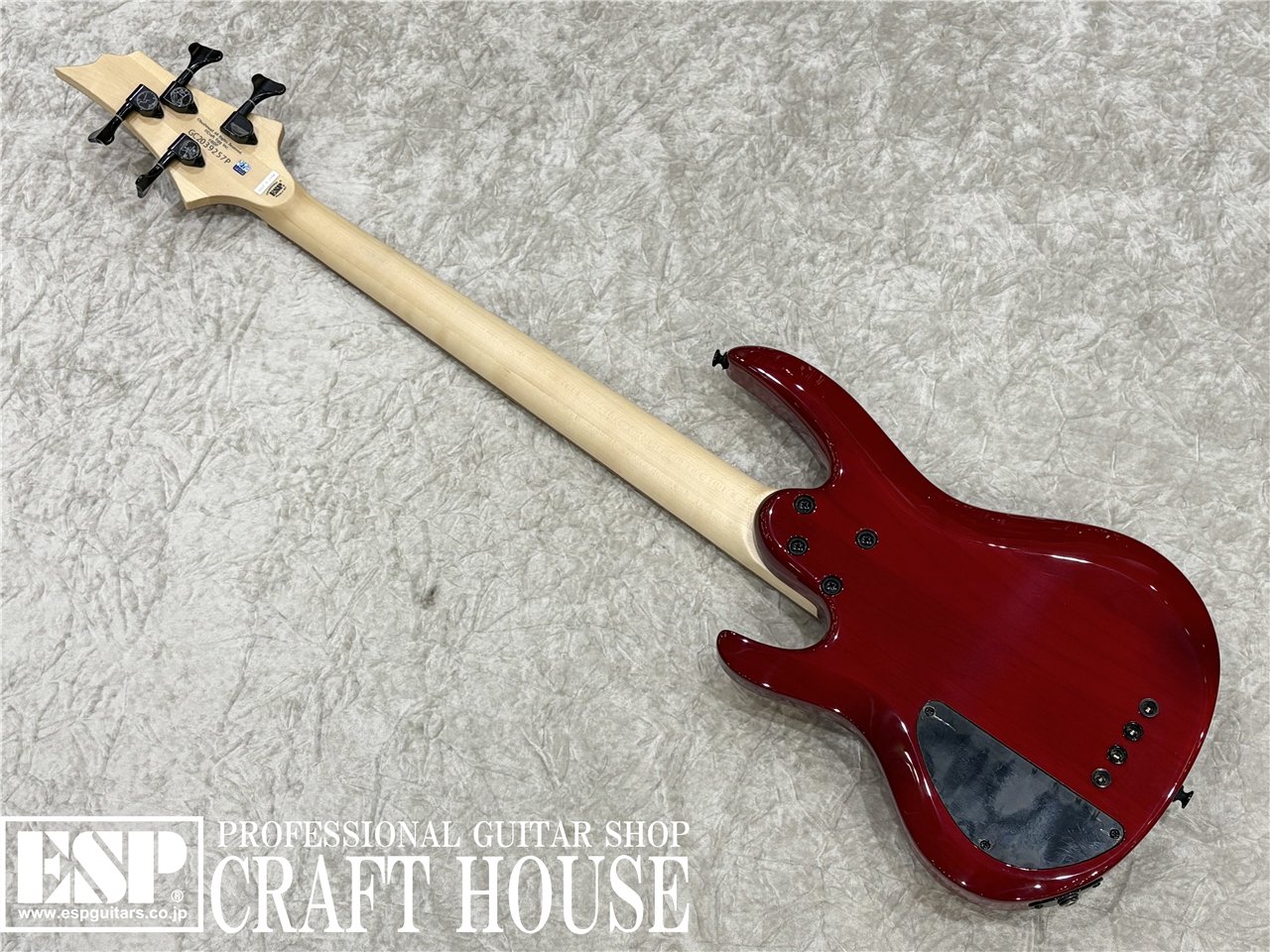 ミニベース【ESP×バンドリ！ ガールズバンドパーティ！ コラボレーション】BanG Dream!(バンドリ！) BTL LISA Mini / Roselia 今井リサ Model 渋谷店