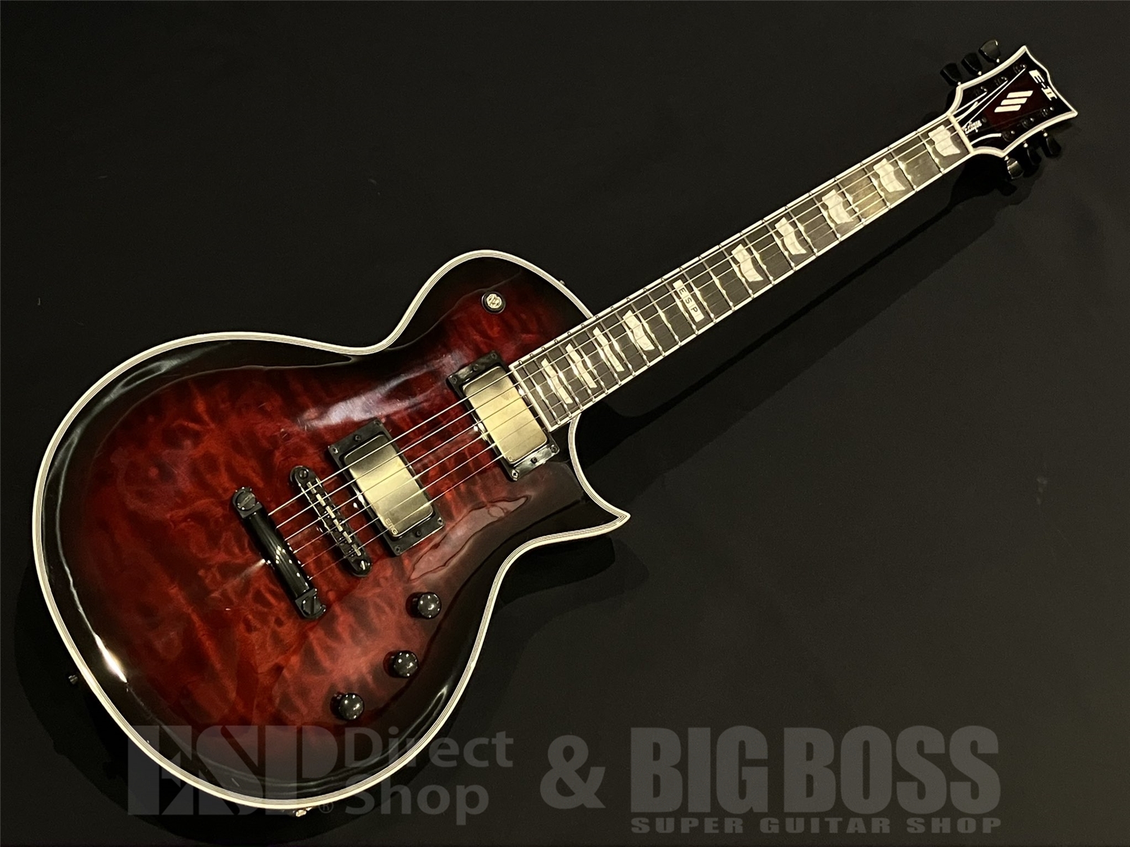 【即納可能 / アウトレット】E-II(イーツー) EC QM / See Thru Black Cherry Sunburst 京都店【新春初売りお年玉セール対象商品】