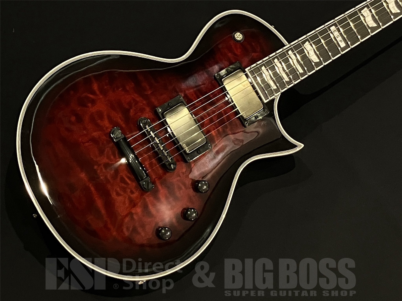 【即納可能 / アウトレット】E-II(イーツー) EC QM / See Thru Black Cherry Sunburst 京都店【新春初売りお年玉セール対象商品】