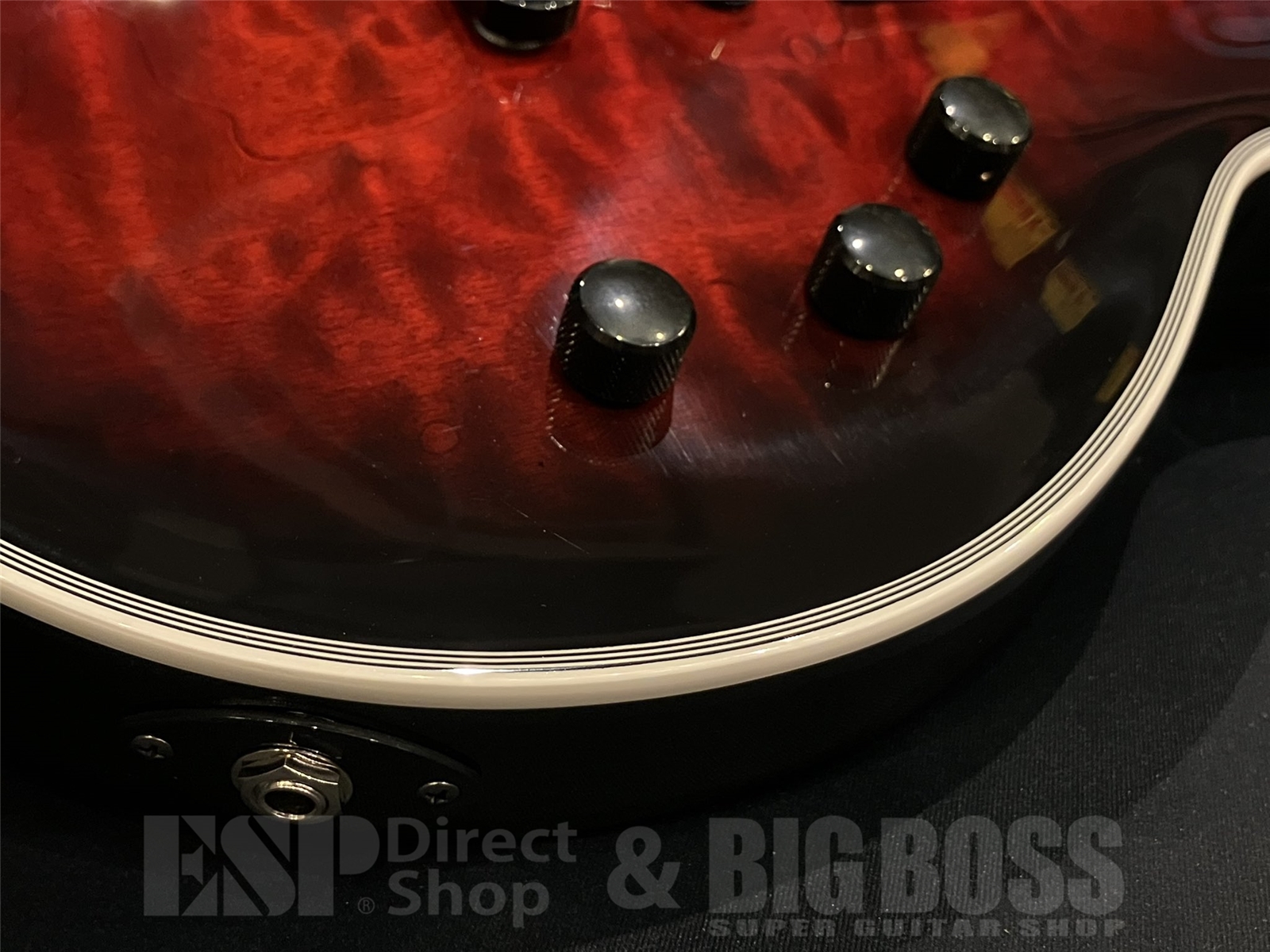 【即納可能 / アウトレット】E-II(イーツー) EC QM / See Thru Black Cherry Sunburst 京都店【新春初売りお年玉セール対象商品】