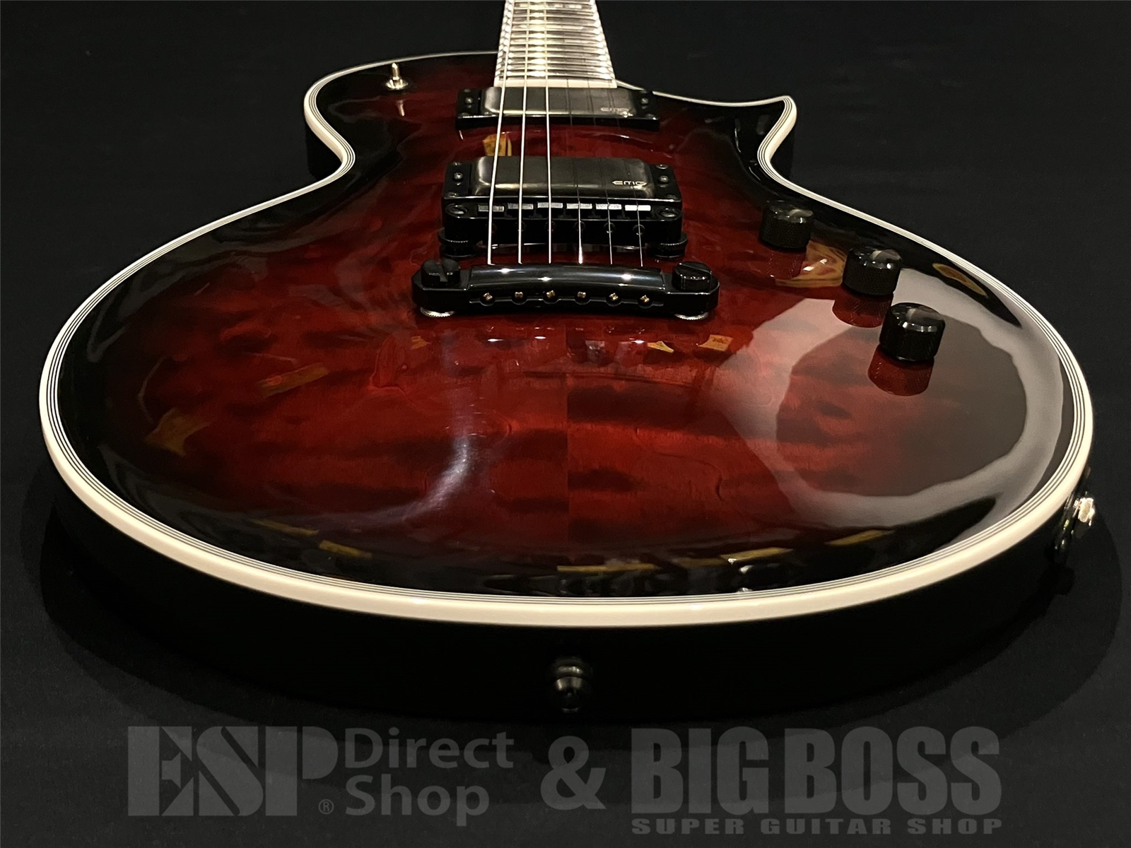 【即納可能 / アウトレット】E-II(イーツー) EC QM / See Thru Black Cherry Sunburst 京都店【新春初売りお年玉セール対象商品】