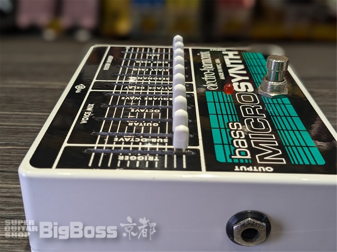 【即納可能 / アウトレット】Electro-Harmonix(エレクトロハーモニックス) Bass Micro Synthesizer Analog Microsynth 京都店【新春初売りお年玉セール対象商品】