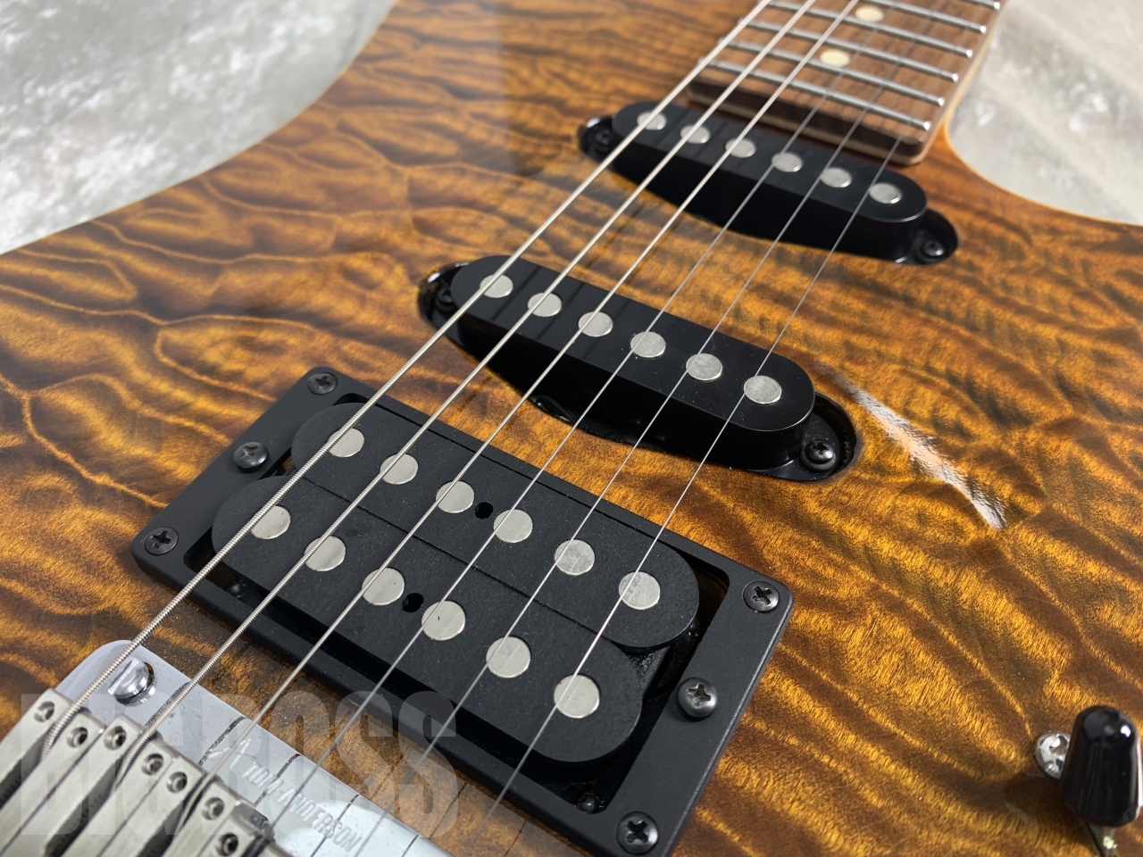 【即納可能/中古品】Tom Anderson(トムアンダーソン) Drop Top (Tiger Eye with Binding) お茶の水駅前店(東京)