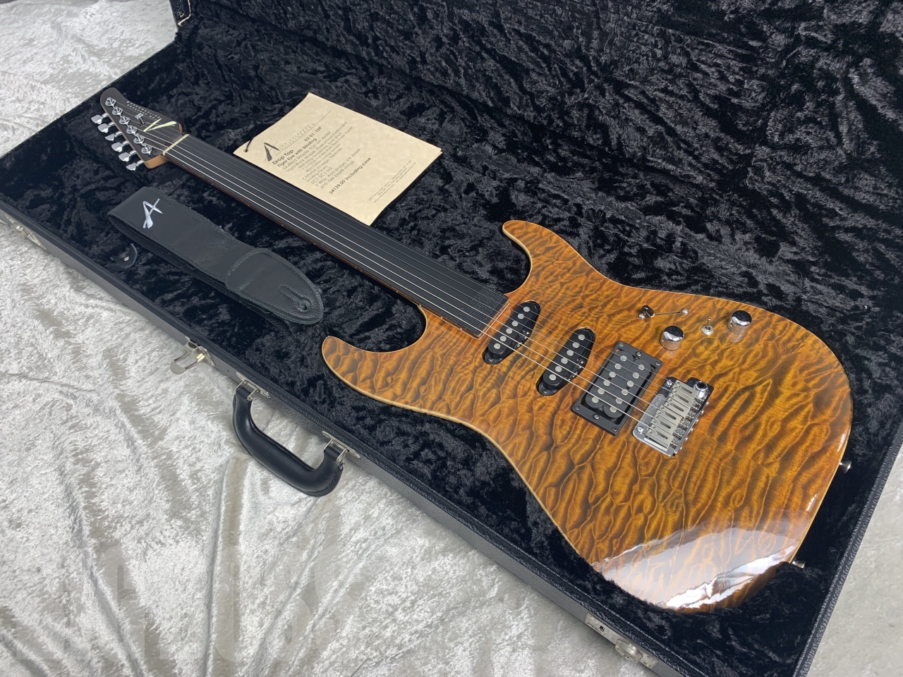 【即納可能/中古品】Tom Anderson(トムアンダーソン) Drop Top (Tiger Eye with Binding) お茶の水駅前店(東京)