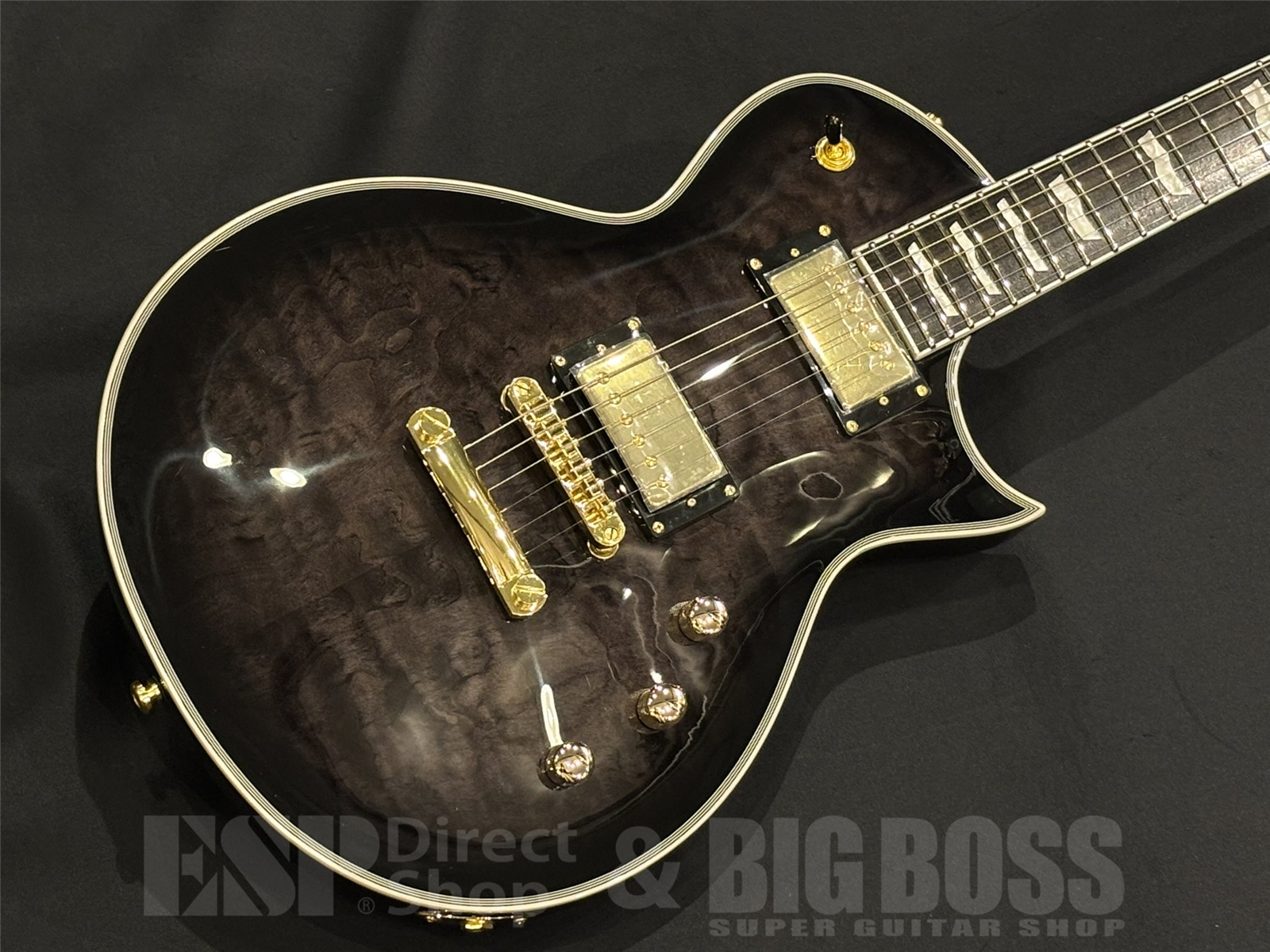 【即納可能/アウトレット】GrassRoots(グラスルーツ) G-EC CTM QM / See Thru Black Sunburst 京都店【新春初売りお年玉セール対象商品】