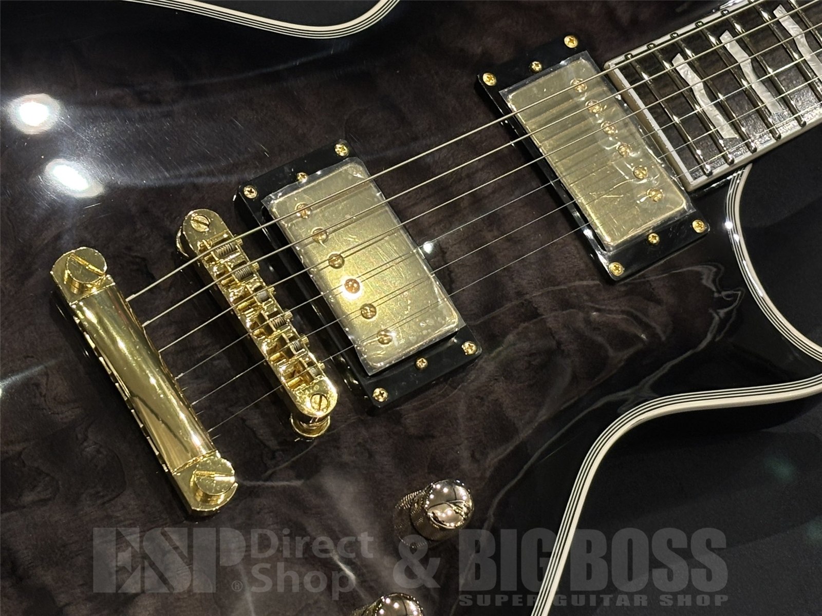 【即納可能/アウトレット】GrassRoots(グラスルーツ) G-EC CTM QM / See Thru Black Sunburst 京都店【新春初売りお年玉セール対象商品】