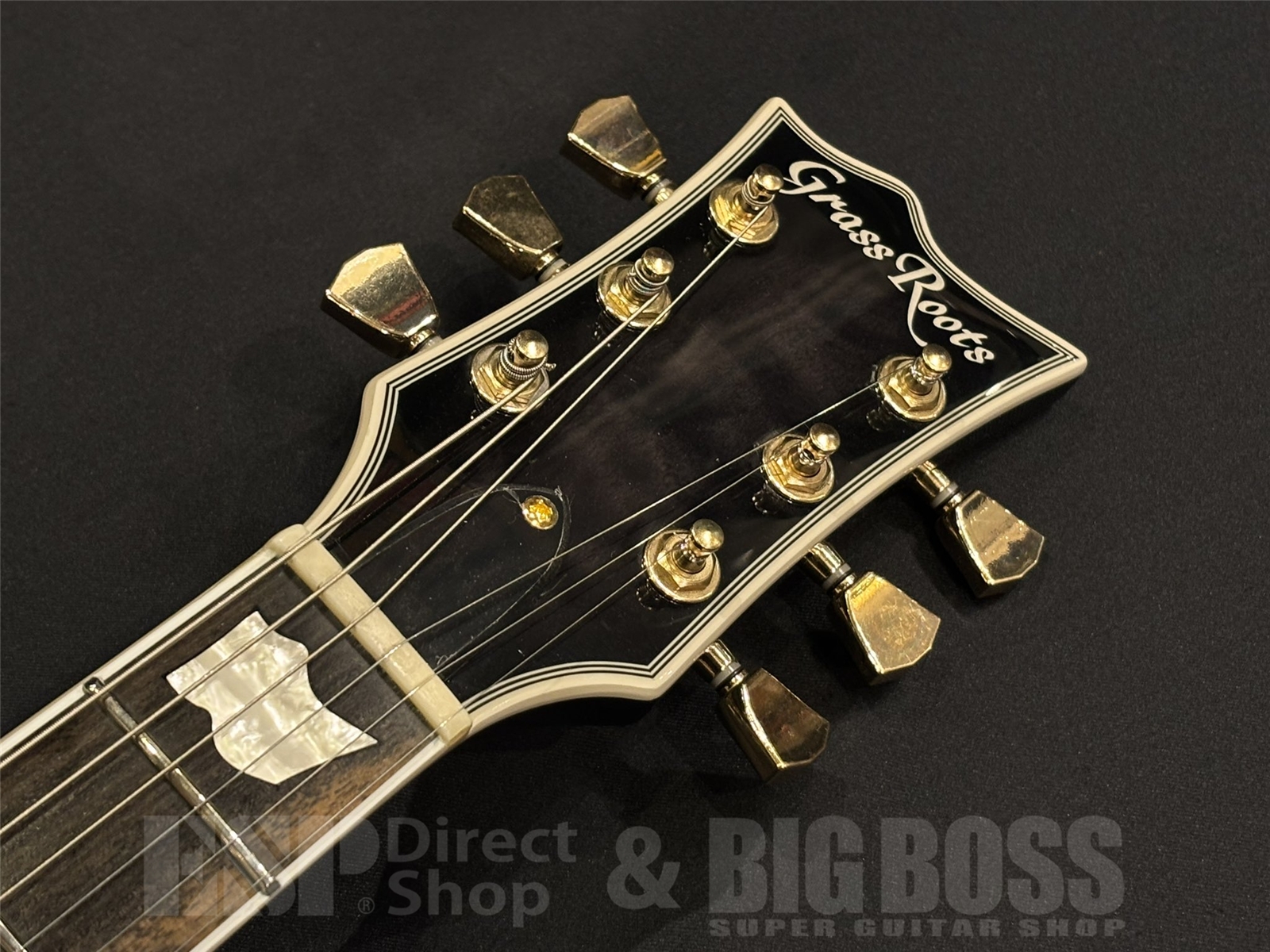 【即納可能/アウトレット】GrassRoots(グラスルーツ) G-EC CTM QM / See Thru Black Sunburst 京都店【新春初売りお年玉セール対象商品】