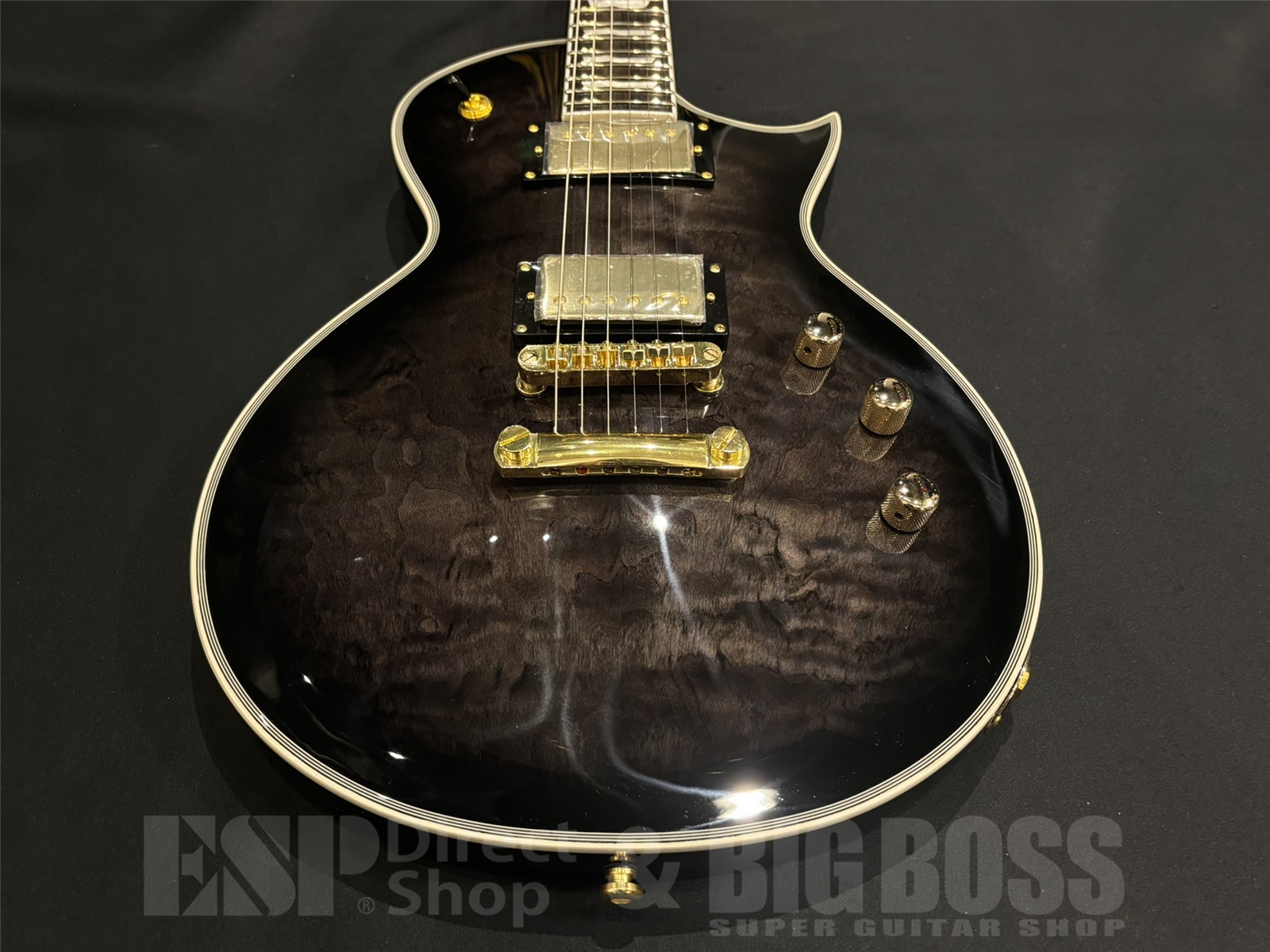 【即納可能/アウトレット】GrassRoots(グラスルーツ) G-EC CTM QM / See Thru Black Sunburst 京都店【新春初売りお年玉セール対象商品】