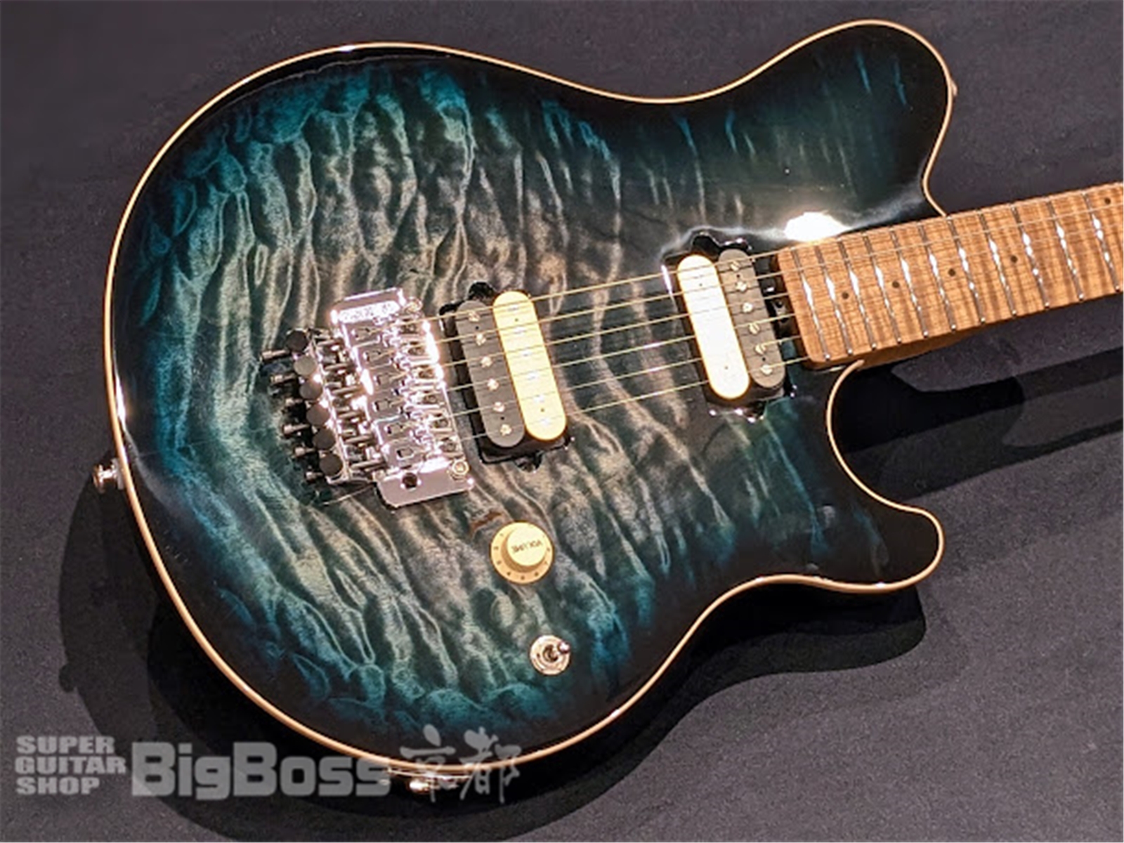 【即納可能】MUSIC MAN (ミュージックマン) Axis Yucatan Blue Quilt 京都店【新春初売りお年玉セール対象商品】