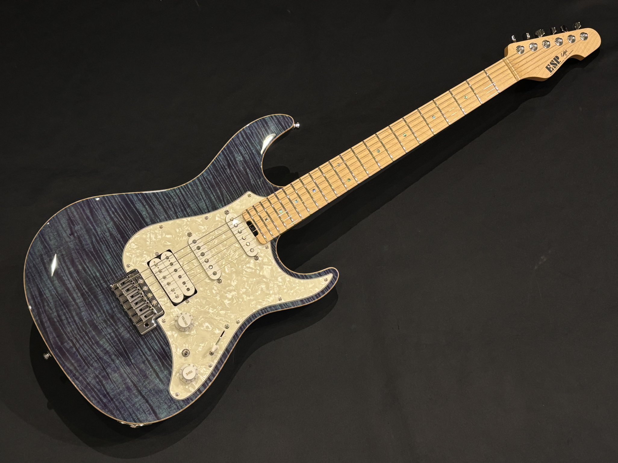 【即納可能】ESP(イーエスピー)SNAPPER-CTM-FM / Indigo Purple w/Purple Pearl Black 京都店