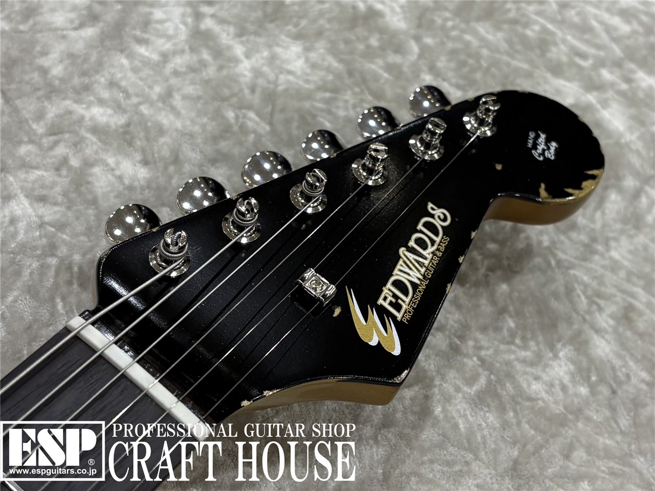 【即納可能】EDWARDS / E-SE-DII / Distressed Black 渋谷店