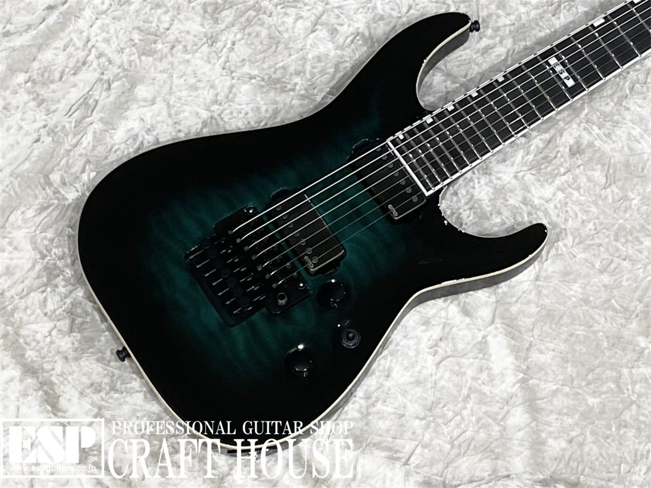 【即納可能】E-II HORIZON FR-7 QM / Black Turquoise Burst　渋谷店