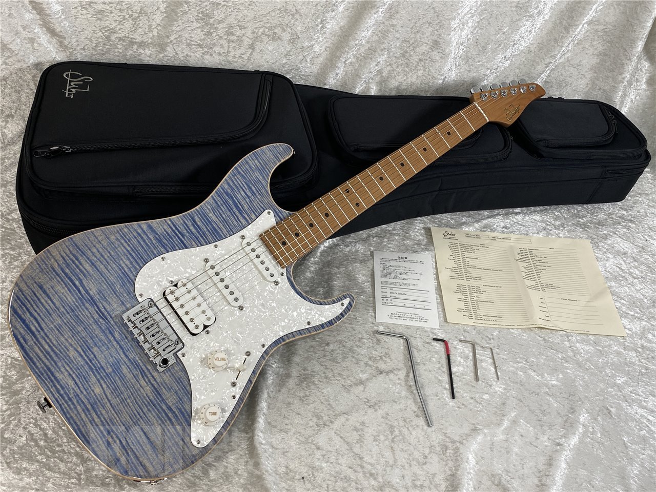 【即納可能】Suhr(サー) Standard Plus / Faded Trans Whale Blue Burst / Roasted Maple お茶の水駅前店(東京)