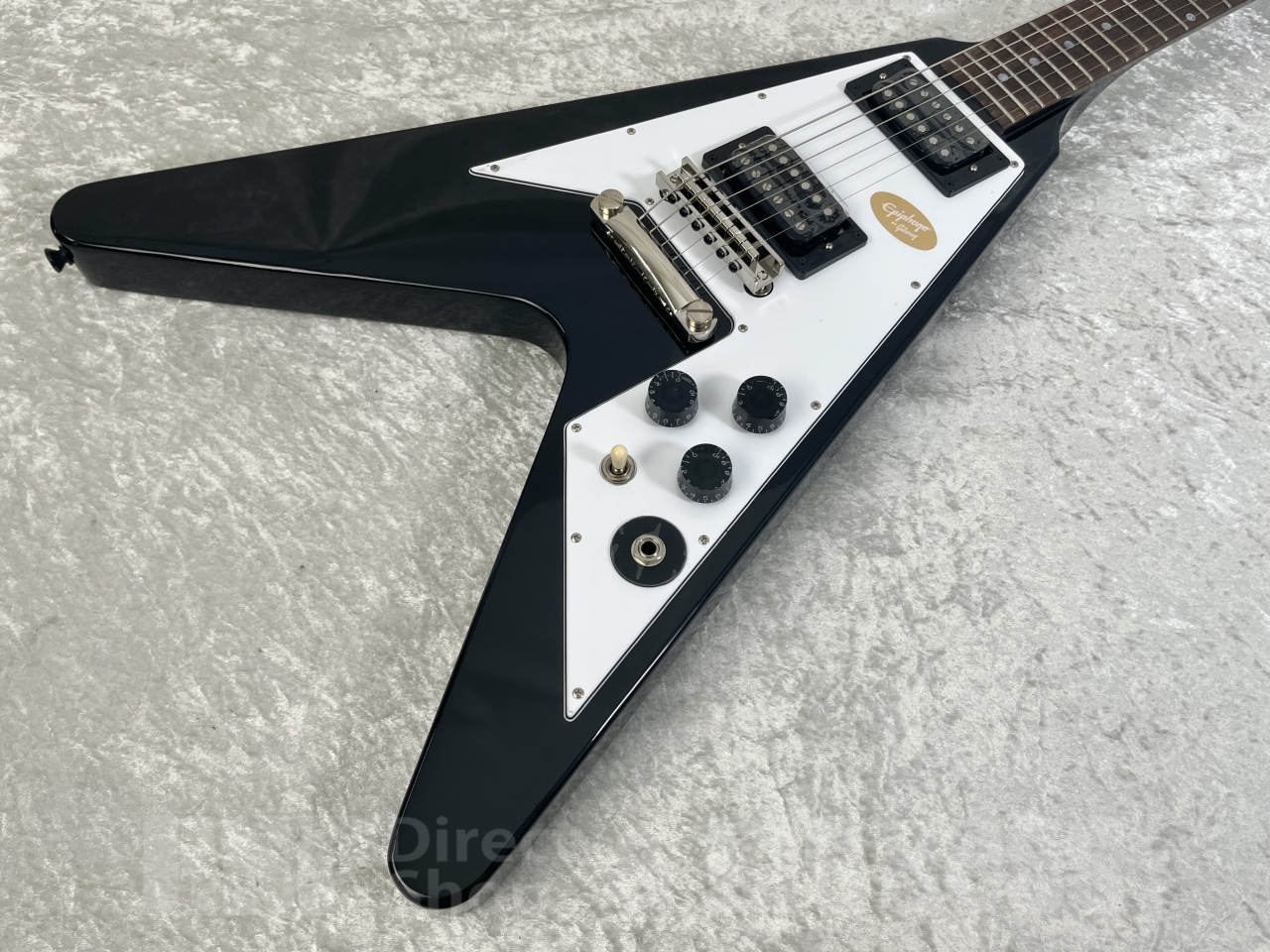 【即納可能/お正月価格】 Epiphone( エピフォン ) Kirk Hammett 1979 Flying V(Ebony) お茶の水駅前店(東京)【新春初売りお年玉セール対象商品】