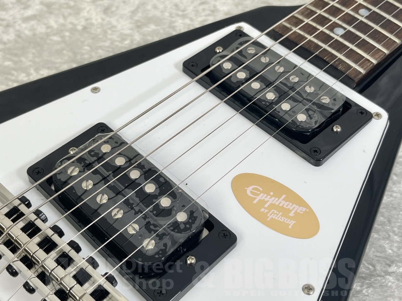 【即納可能/お正月価格】 Epiphone( エピフォン ) Kirk Hammett 1979 Flying V(Ebony) お茶の水駅前店(東京)【新春初売りお年玉セール対象商品】