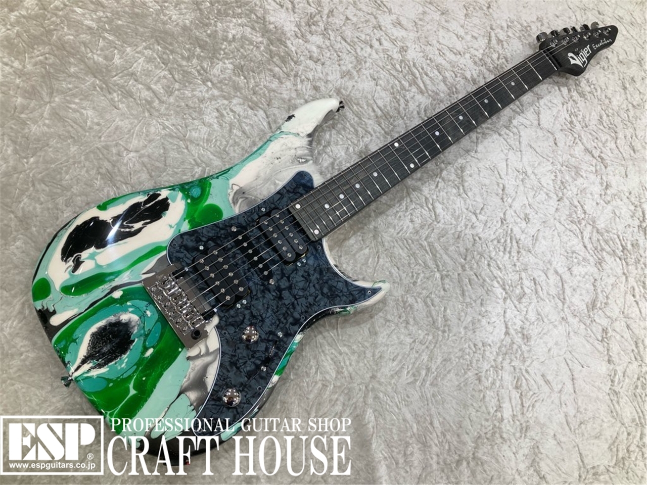 【即納可能】Vigier Guitars RART Excalibur Supra HSH VE6-CVS1 / #19 / Velours Noir 渋谷店【新春初売りお年玉セール対象商品】