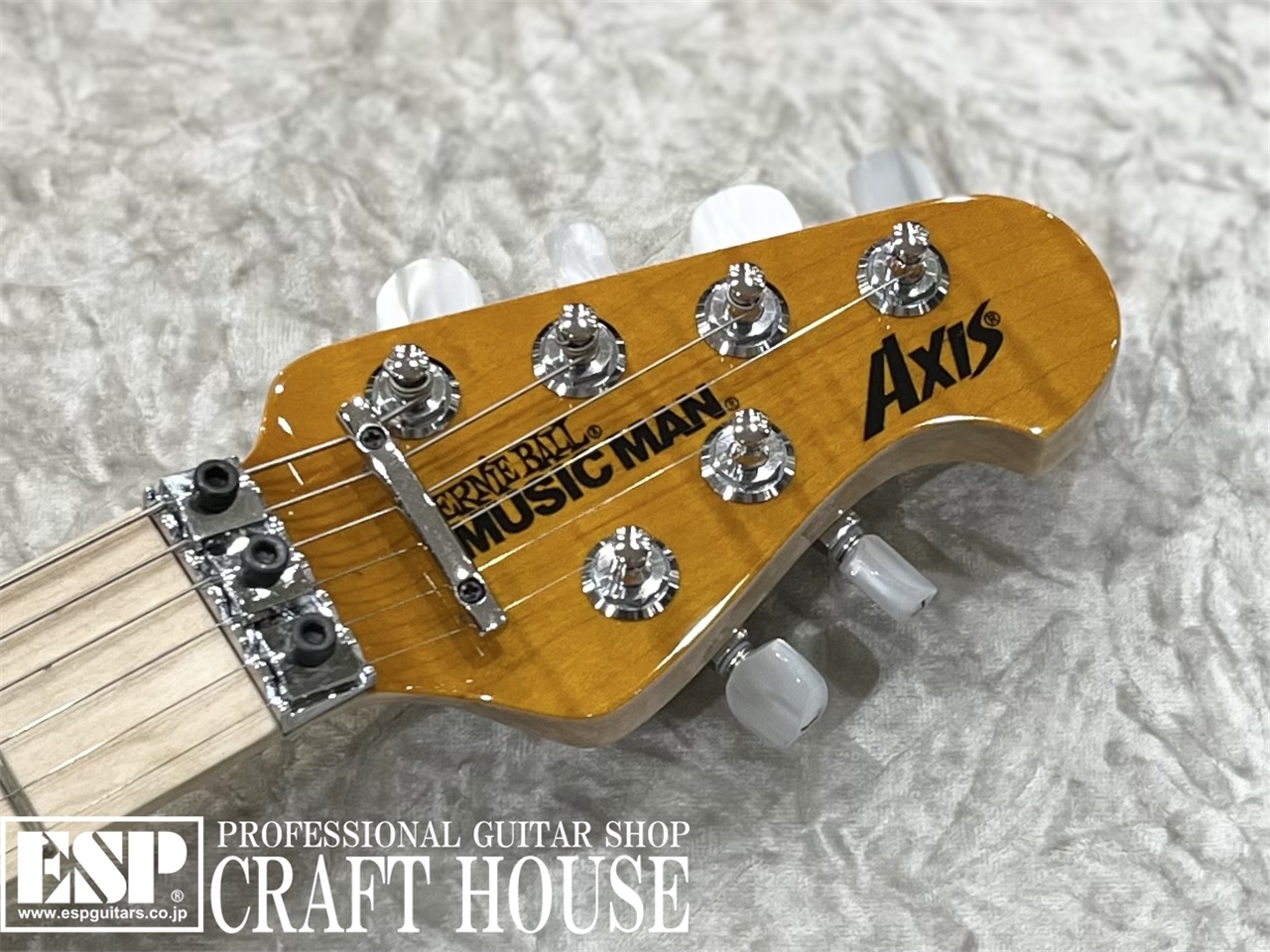 【即納可能】MUSIC MAN AXIS KID SPECIAL / Trans Gold / Quilt MH　渋谷店【新春初売りお年玉セール対象商品】