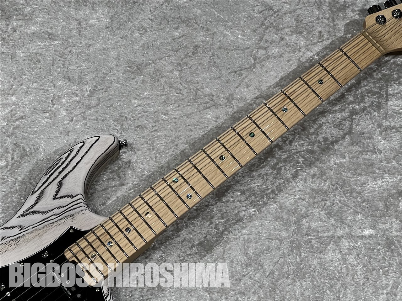 【即納可能】ESP (イーエスピー) SNAPPER-AS DRIFTWOOD SERIES(White w/Black Filler) 広島店