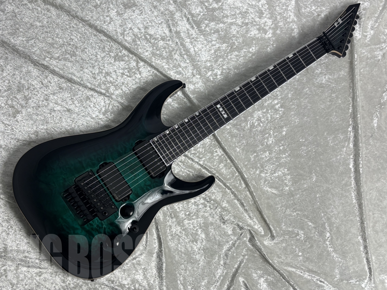 【即納可能】E-II(イーツー) HORIZON FR-7 QM / Black Turquoise Burst お茶の水駅前店(東京)