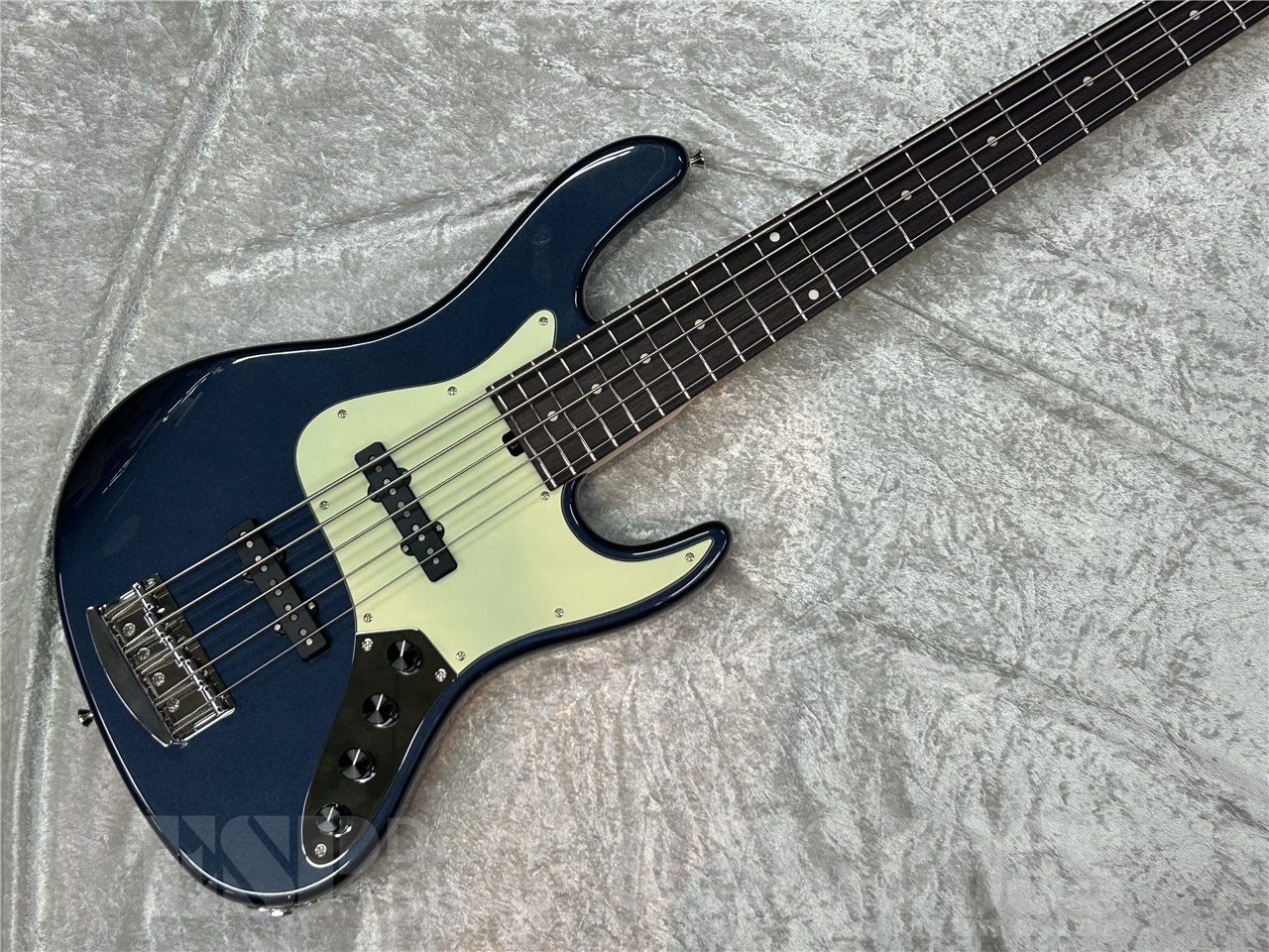 【即納可能】Kikuchi Guitars Hermes RV5 Ash (Dark Lake Placid Blue) 広島店 【新春初売りお年玉セール対象商品】
