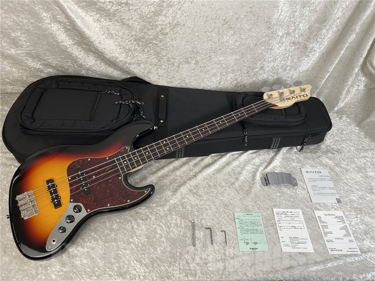 【即納可能】SAITO GUITARS(サイトウギターズ) S-420bCSJ Heritage Fretted (3Tone Burst) お茶の水駅前店(東京)