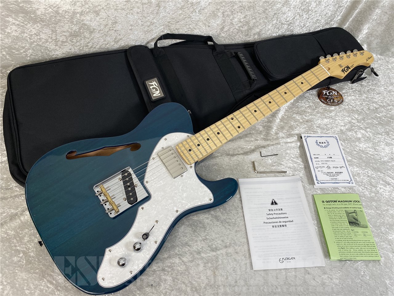 【即納可能】FUJIGEN(フジゲン) 	NTE110MMHT(Transparent Blue) お茶の水駅前店(東京)