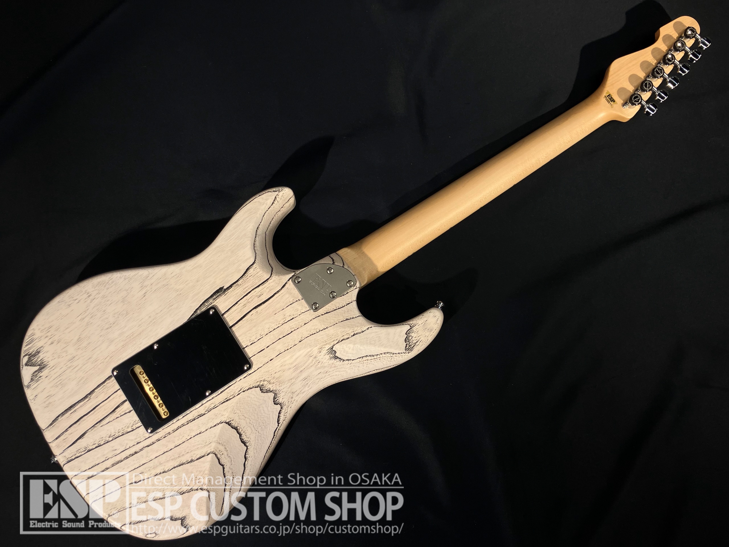 【即納可能】ESP(イーエスピー) SNAPPER-AS DRIFTWOOD SERIES / White w/Black Filler 大阪店