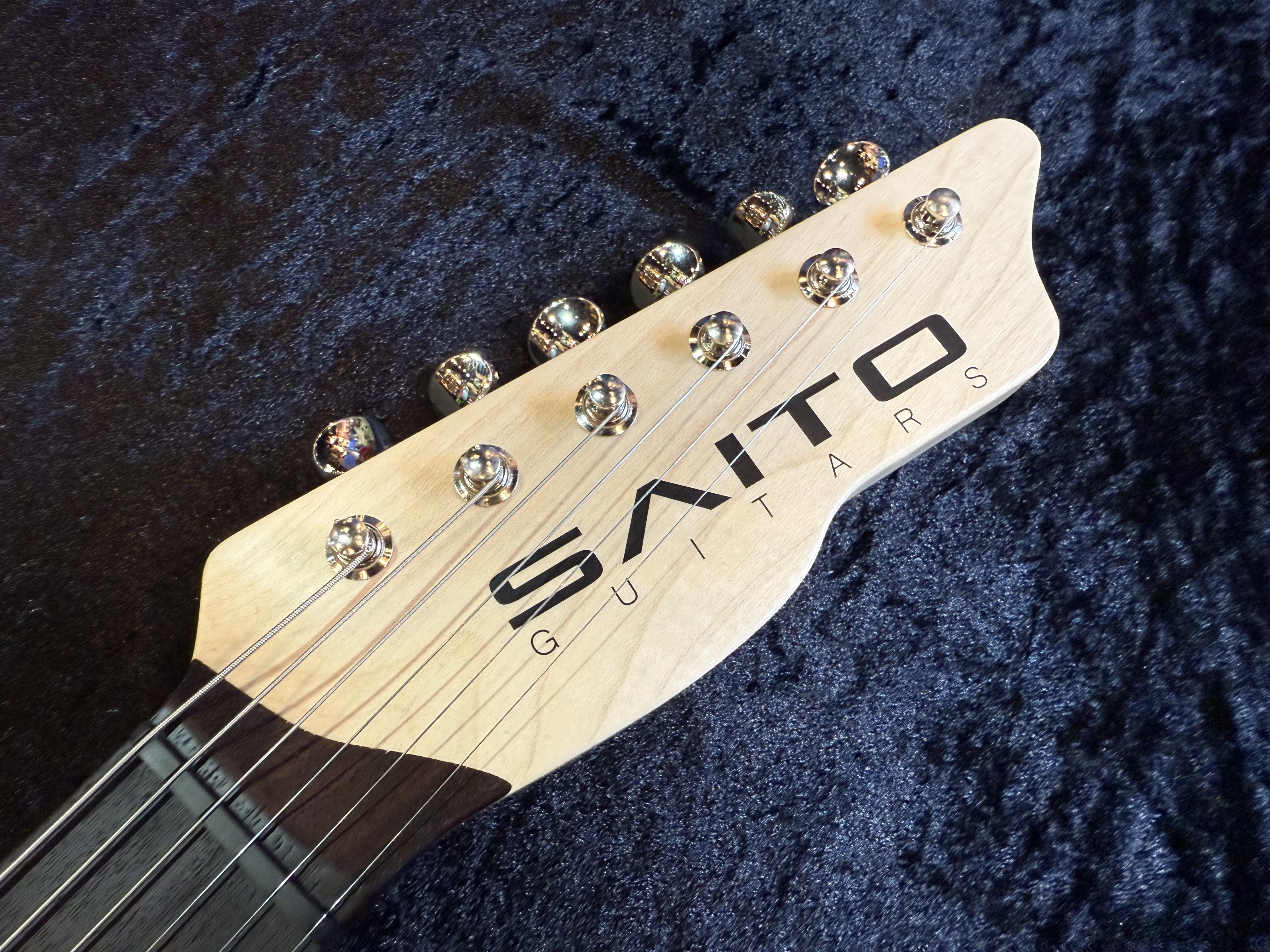 【即納可能】SAITO GUITARS(サイトウギターズ)	SG S-622CS MRA SH BA1【Gray Black】福岡店