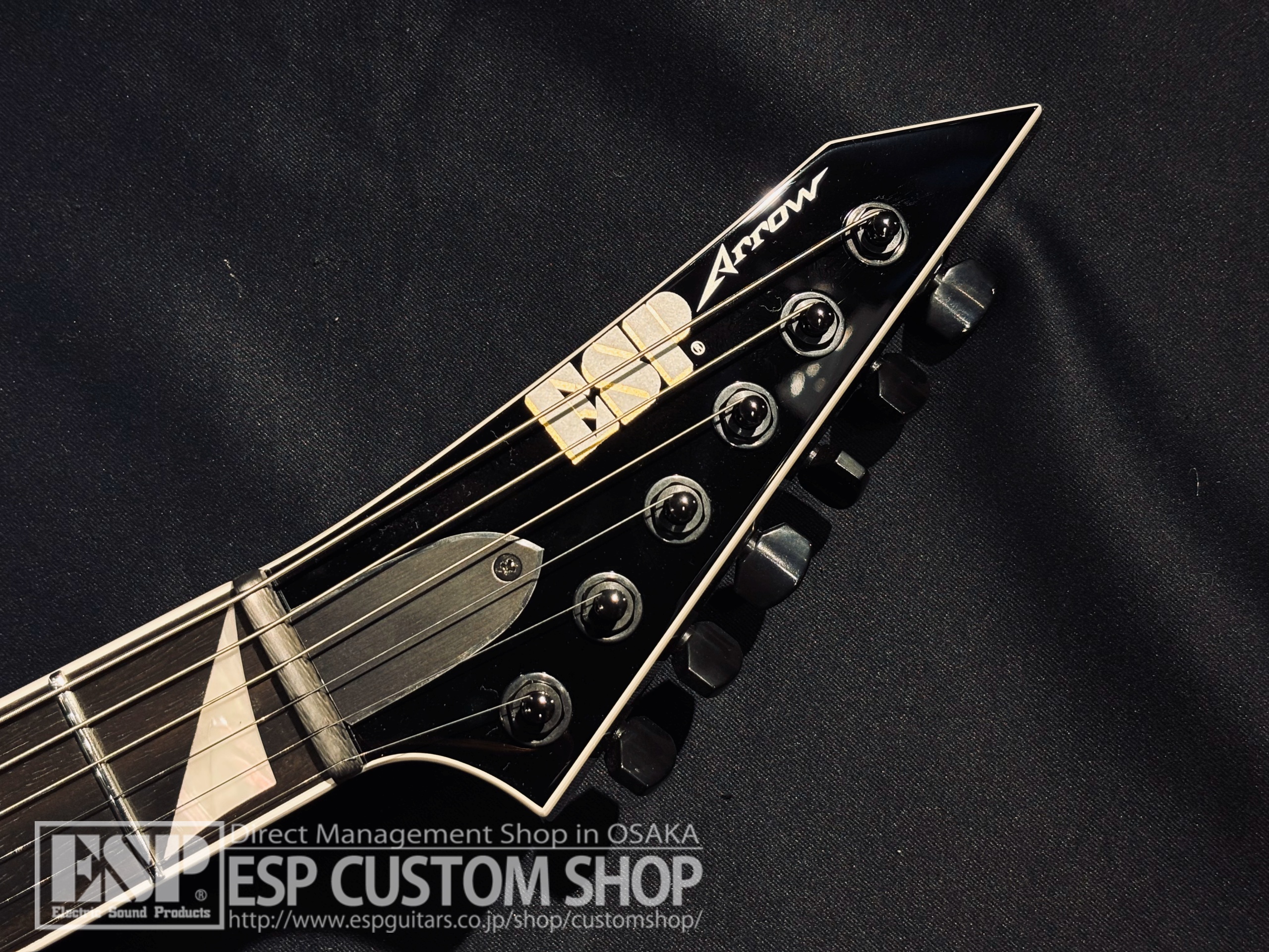 【即納可能】ESP (イーエスピー)ARROW NT (アロー) Black w/ANDROMEDA 大阪店