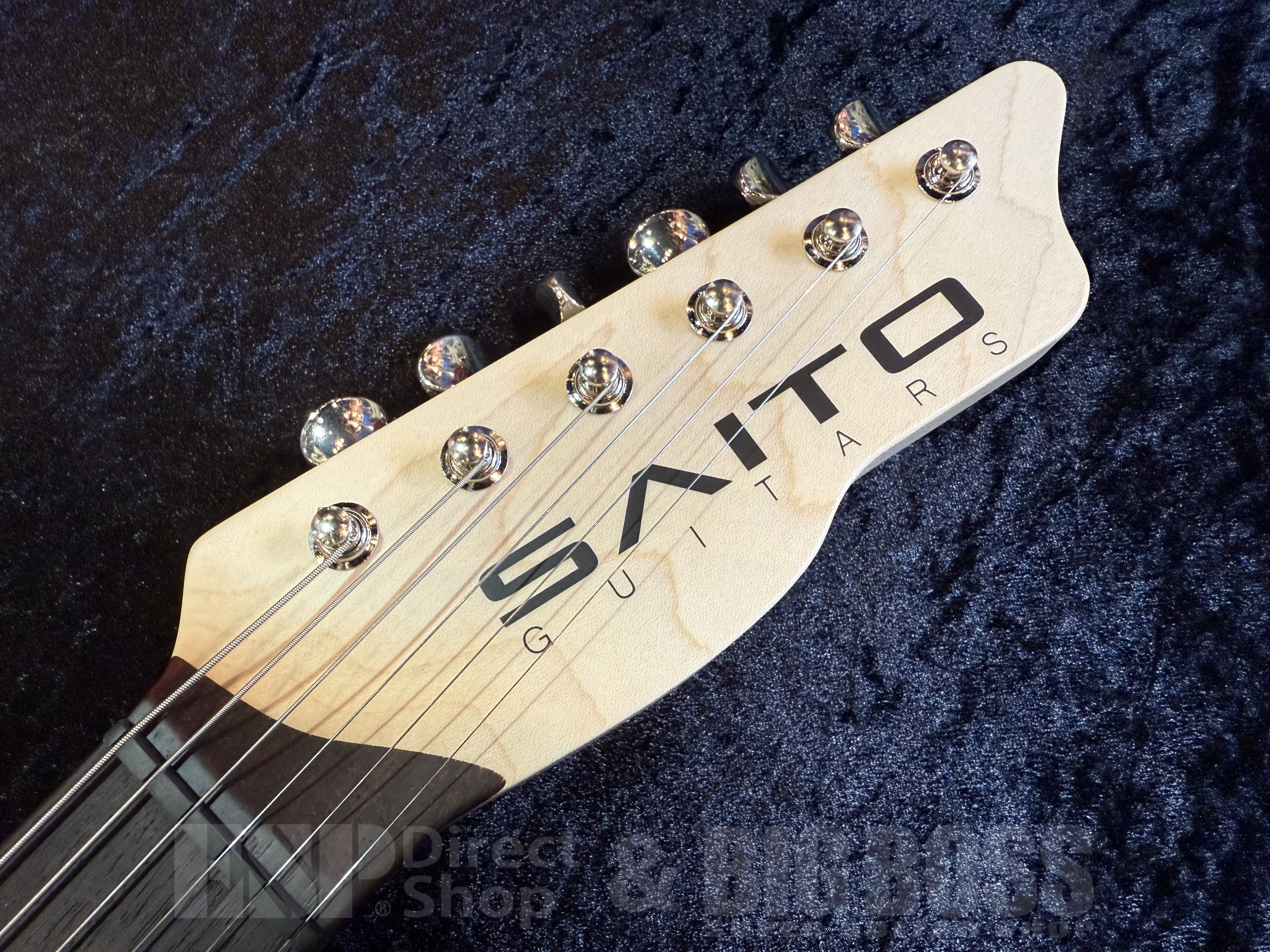 【即納可能】SAITO GUITARS(サイトウギターズ) SG S-622 MRA SH【Black】福岡店