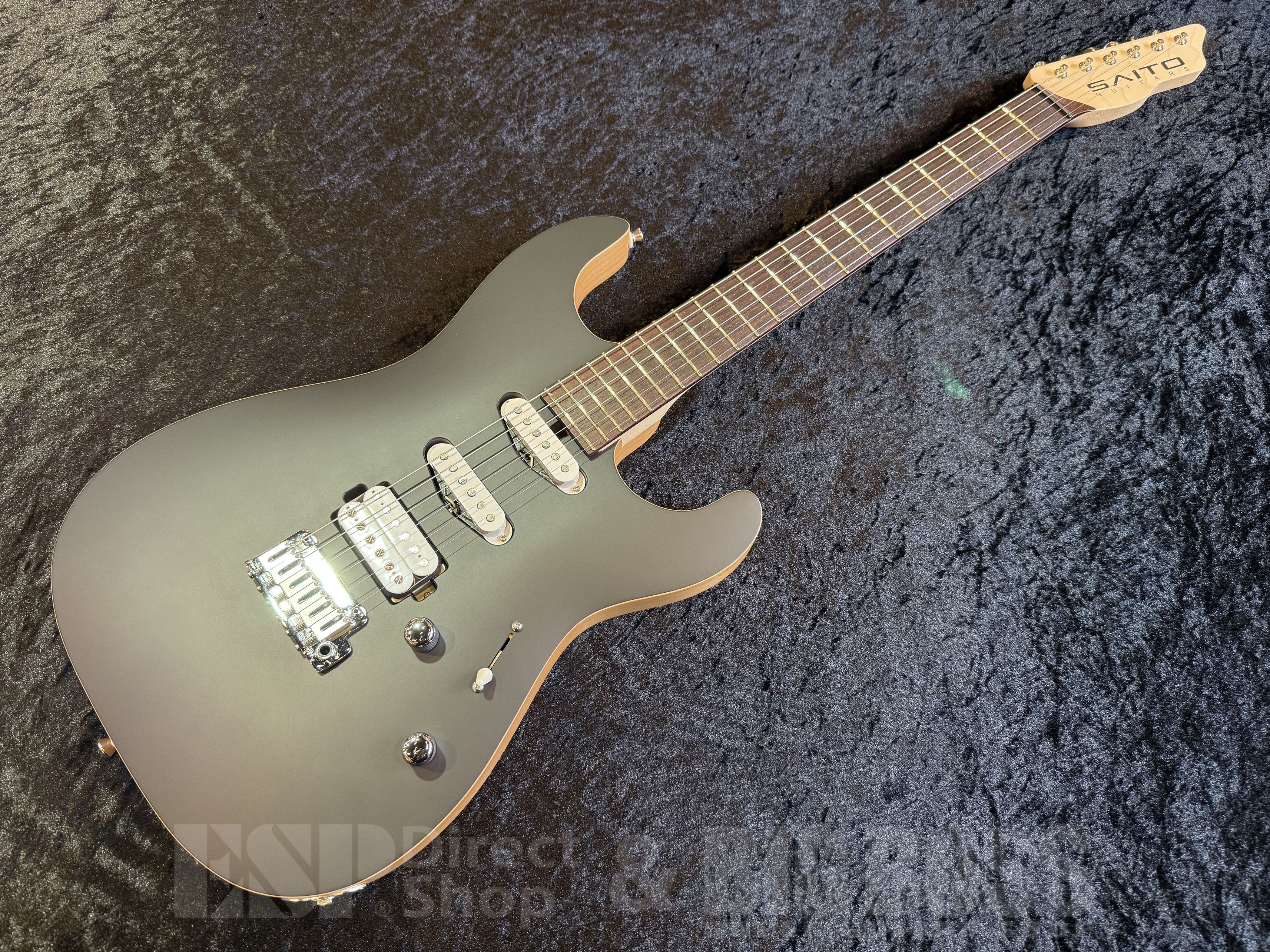 【即納可能】SAITO GUITARS(サイトウギターズ) SG S-622 MRA SH【Black】福岡店