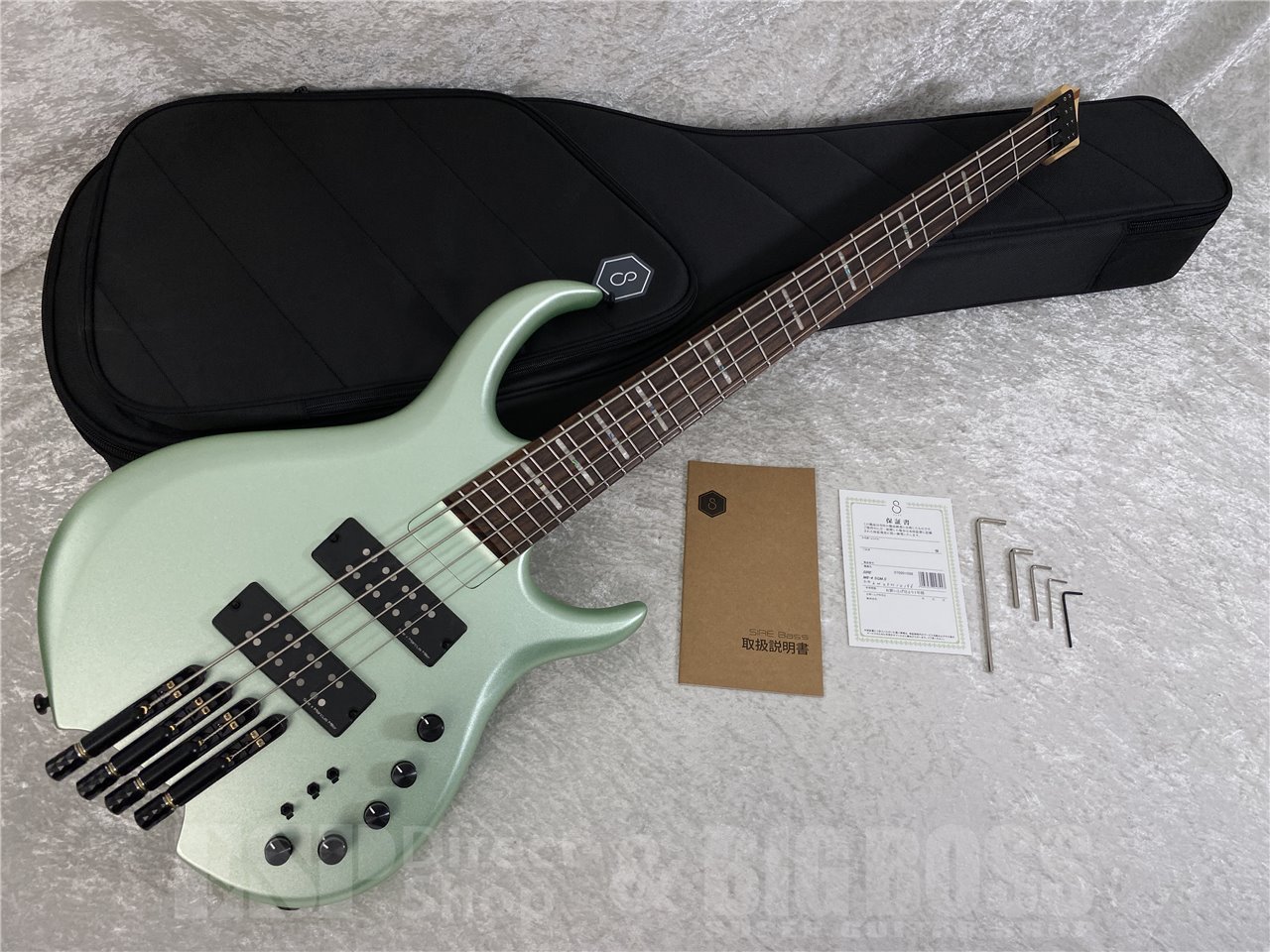 【即納可能/お正月価格】Sire(サイアー) Marcus Miller M6 4-String Headless (Surf Green Metallic Satin) お茶の水駅前店(東京)【新春初売りお年玉セール対象商品】