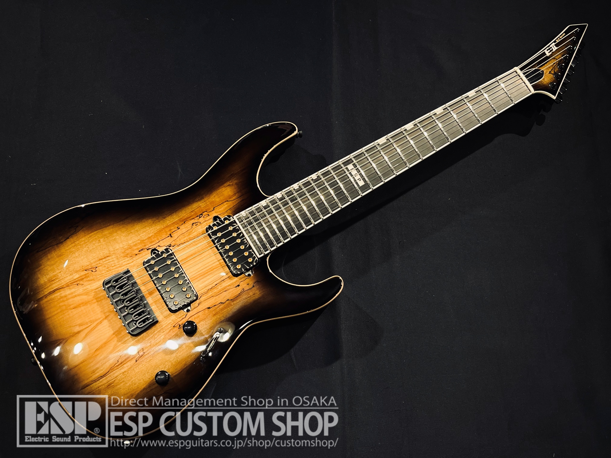 【即納可能】E-II(イーツー) M-II 7NT HS SM / Dark Brown Natural Burst 大阪店