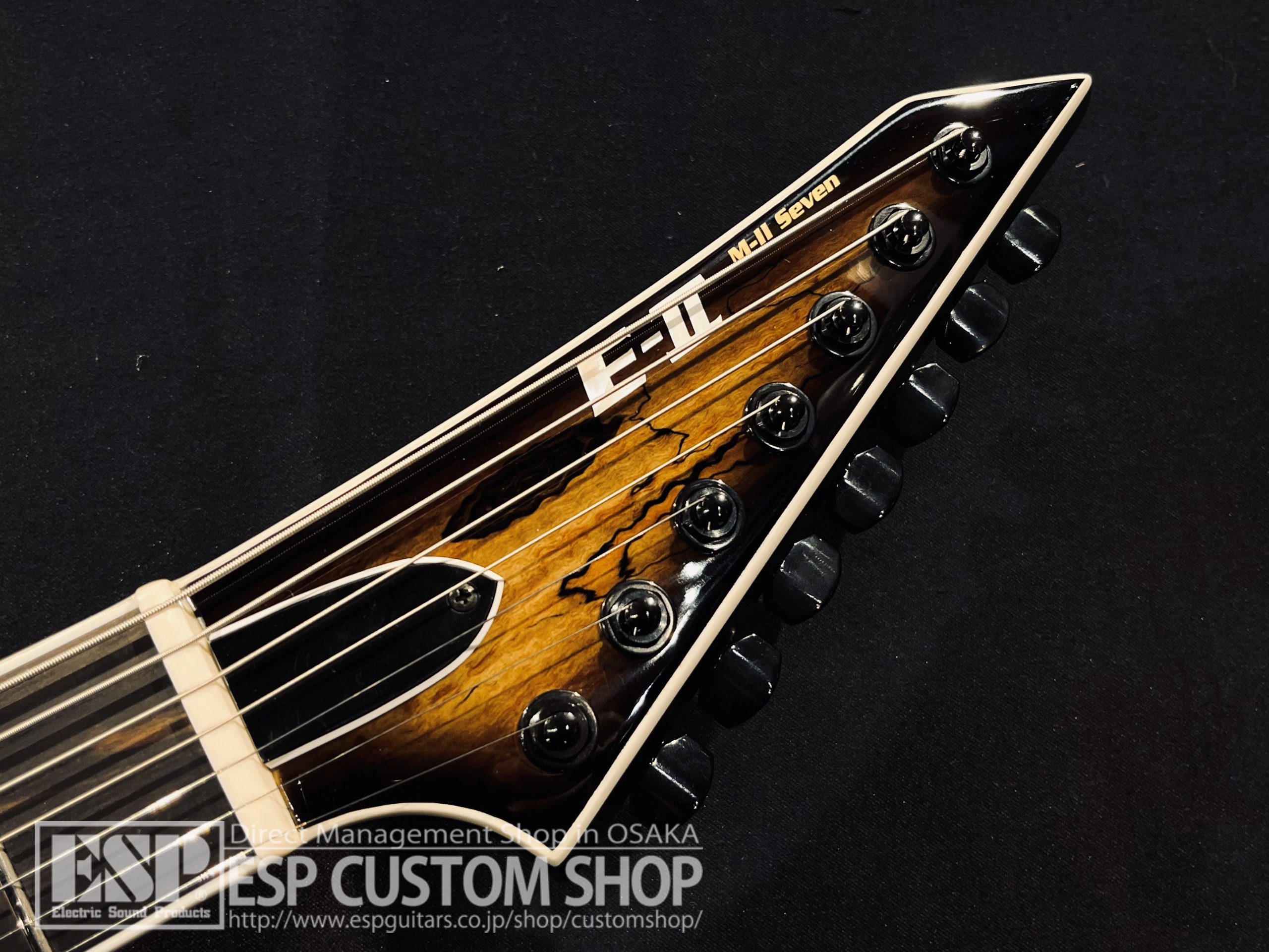 【即納可能】E-II(イーツー) M-II 7NT HS SM / Dark Brown Natural Burst 大阪店