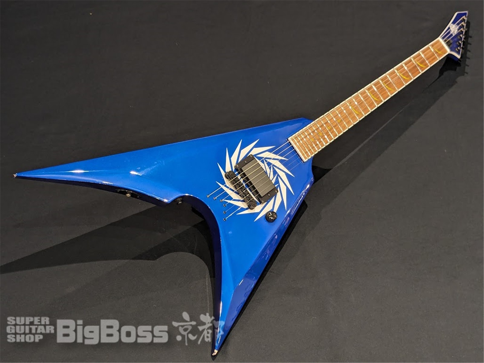 ESP×戦国BASARA コラボレーション<br>伊達政宗ギター / Metallic Blue