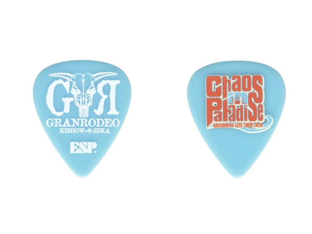 ESP(イーエスピー) GRANRODEO LIVE TOUR 2026 Chaos in Paradise e-ZUKA ピック発売