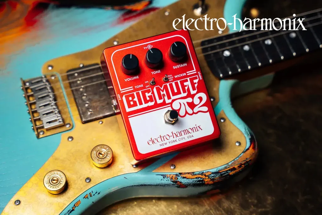 Electro-Harmonix(エレクトロニクス) 「伝説のサステインに、新たな翼を。」BIG MUFF PI 2 with TONE WICKER 発売！