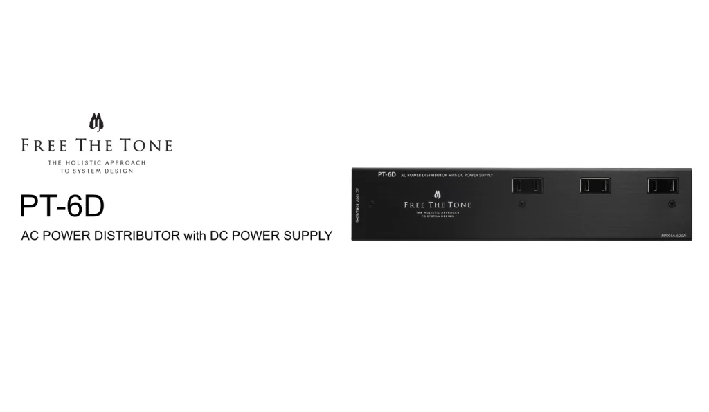 FREE THE TONE(フリーザトーン)より、PT-6D / AC POWER DISTRIBUTOR with DC POWER SUPPLY を発売！